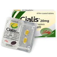 En la imagen se presenta el empaque, placa con tabletas Cialis genérico 20 mg